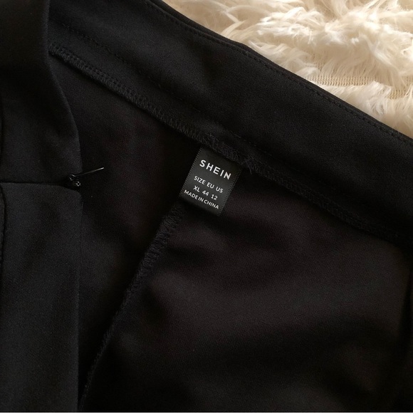 High Rise Split Hem Trousers - Picture 5 of 6